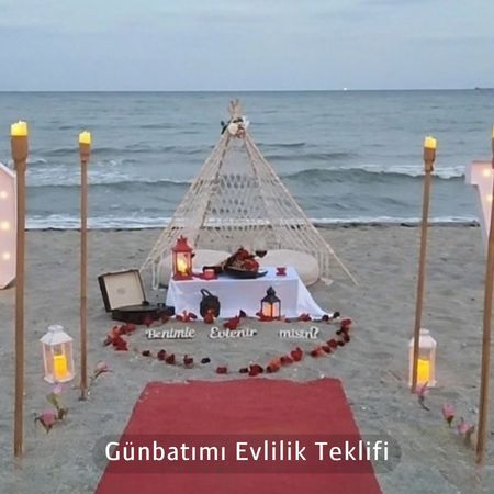 Günbatımı Evlilik Teklifi